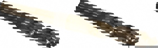 Reduced Shank Drill Bit: 41/64'' Dia, 1/2'' Shank Dia, 118 0, Cobalt